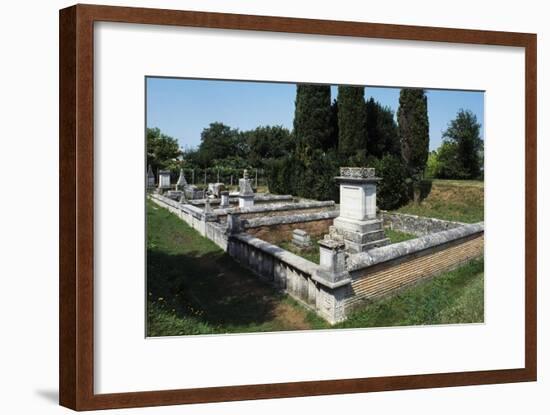 Roman Burial Ground, Aquileia, Friuli -Venezia Giulia, Italy, 1st-4th Century-null-Framed Giclee Print