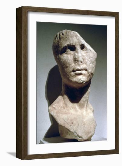 Roman Bust, Possibly of Agrippa-null-Framed Photographic Print