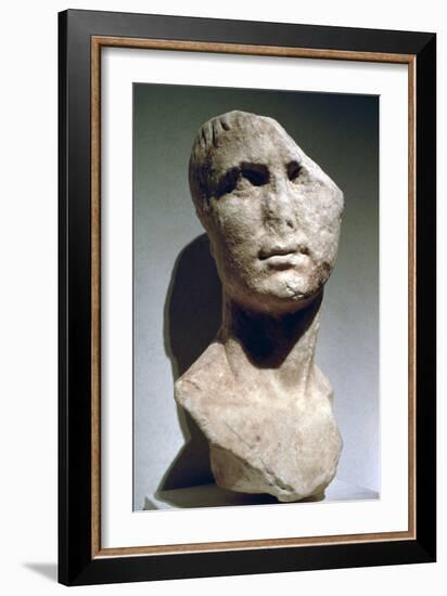 Roman Bust, Possibly of Agrippa-null-Framed Photographic Print