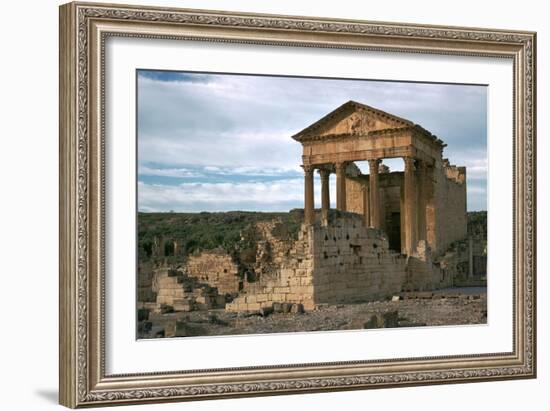 Roman Capitol of Dougga, 2nd Century-CM Dixon-Framed Photographic Print