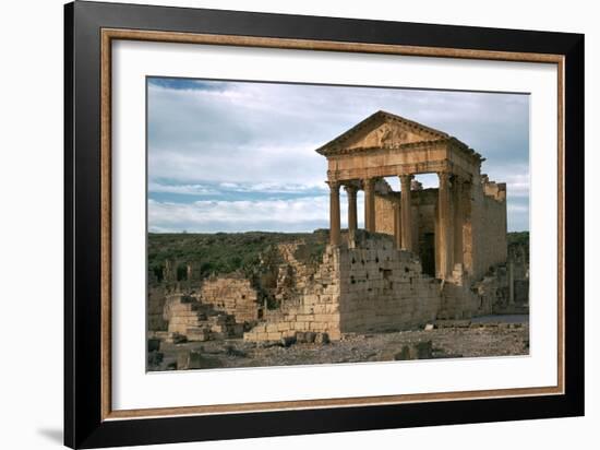 Roman Capitol of Dougga, 2nd Century-CM Dixon-Framed Photographic Print
