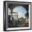 Roman Capriccio with Triumphal Arch-Bernardo Bellotto-Framed Giclee Print