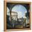 Roman Capriccio with Triumphal Arch-Bernardo Bellotto-Framed Premier Image Canvas