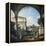 Roman Capriccio with Triumphal Arch-Bernardo Bellotto-Framed Premier Image Canvas