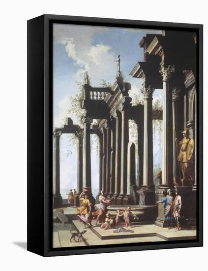 Roman Capriccio-Viviano Codazzi-Framed Premier Image Canvas