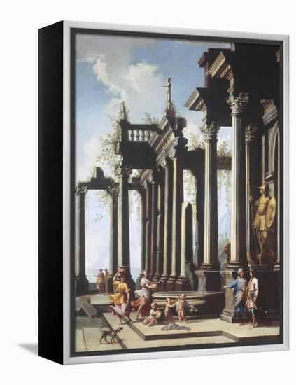 Roman Capriccio-Viviano Codazzi-Framed Premier Image Canvas