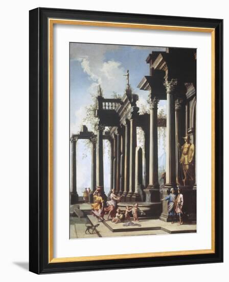 Roman Capriccio-Viviano Codazzi-Framed Giclee Print