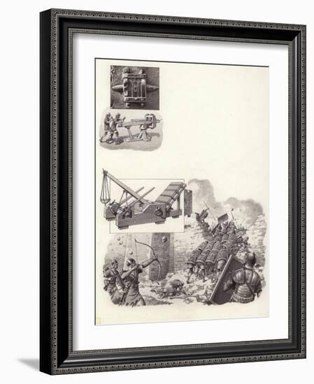 Roman Catapult-Pat Nicolle-Framed Giclee Print