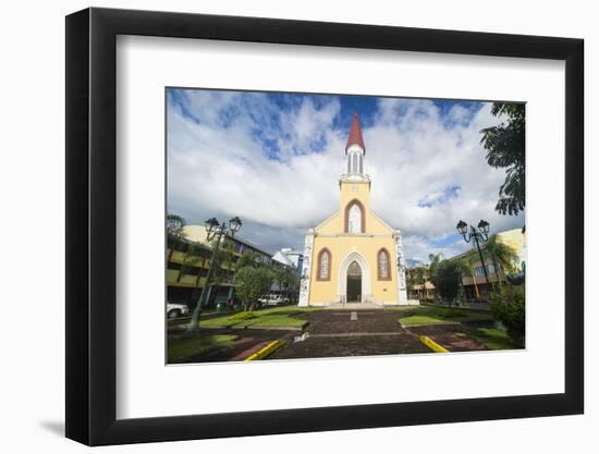 Roman Catholic Archdiocese of Papeete, Tahiti, Society Islands, French Polynesia, Pacific-Michael Runkel-Framed Photographic Print