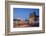 Roman Catholic Cathedral and Outdoor Cafes in Piata Unirii at Dusk-Ian Trower-Framed Photographic Print