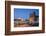 Roman Catholic Cathedral and Outdoor Cafes in Piata Unirii at Dusk-Ian Trower-Framed Photographic Print