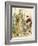 Roman Catholic Pope in Formal Attire and in House Vestments, Swiss Guard at Left, 1500s-1600s-null-Framed Giclee Print