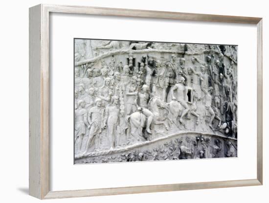 Roman Cavalry and Auxiliaries, Trajan's Column, Rome, c2nd century-Unknown-Framed Giclee Print