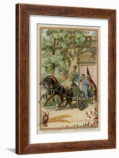 Roman Chariot-null-Framed Giclee Print