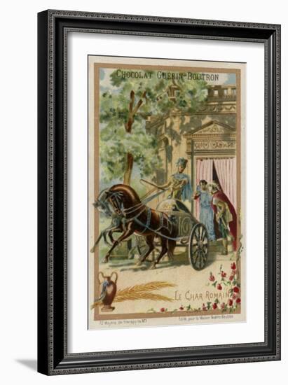 Roman Chariot-null-Framed Giclee Print