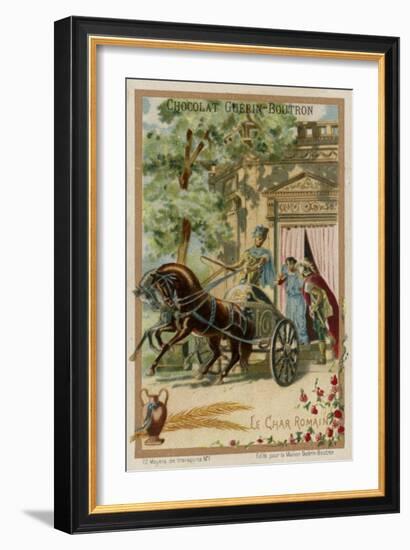 Roman Chariot-null-Framed Giclee Print