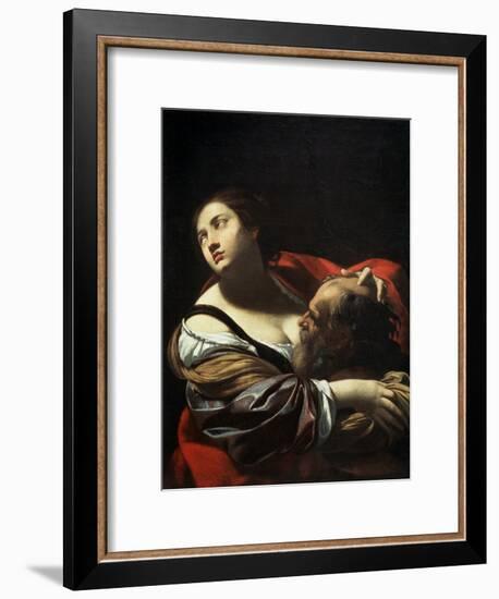 Roman Charity, 1620S-Simon Vouet-Framed Giclee Print