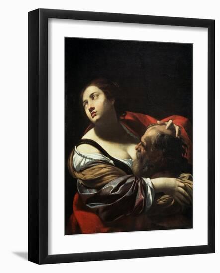 Roman Charity, 1620S-Simon Vouet-Framed Giclee Print