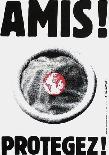 Amis ! Protégez !-Roman Cieslewicz-Collectable Print