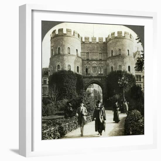 Roman City Gates, Cologne, Germany-EW Kelley-Framed Photographic Print