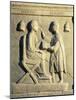 Roman Civilization, Relief Portraying Ophthalmologist Examining Patient-null-Mounted Giclee Print