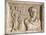 Roman Civilization, Sign for Tiberius Julius Vitale'S, Relief from Villa Albani, Rome-null-Mounted Giclee Print