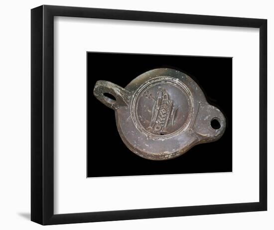 Roman clay lamp, 2nd century-Unknown-Framed Giclee Print