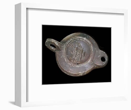 Roman clay lamp, 2nd century-Unknown-Framed Giclee Print