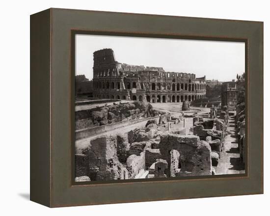 Roman Colosseum and Surrounding Ruins-Bettmann-Framed Premier Image Canvas