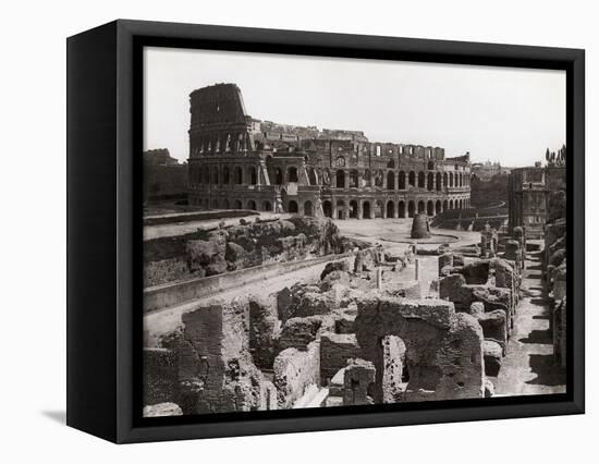 Roman Colosseum and Surrounding Ruins-Bettmann-Framed Premier Image Canvas