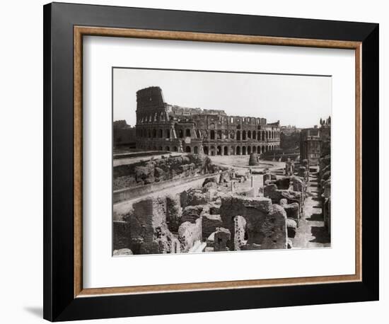 Roman Colosseum and Surrounding Ruins-Bettmann-Framed Photographic Print