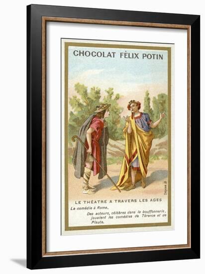 Roman Comedy-null-Framed Giclee Print