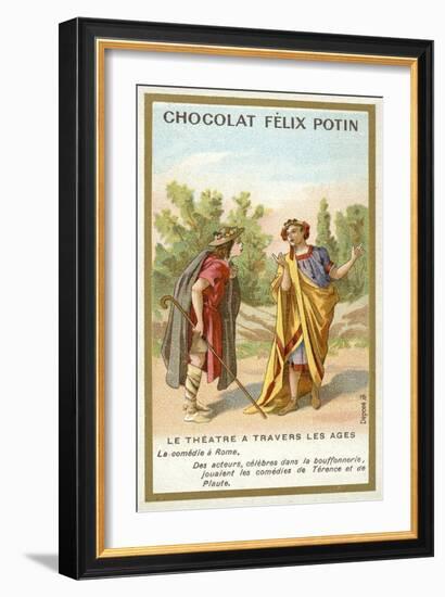 Roman Comedy-null-Framed Giclee Print