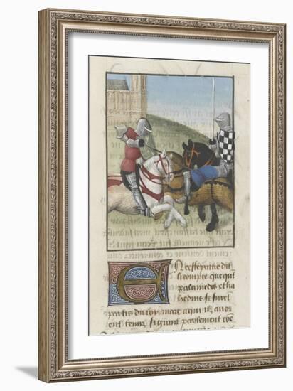 Roman de Tristan par Gilles Gracien-Everard de Espinques-Framed Giclee Print