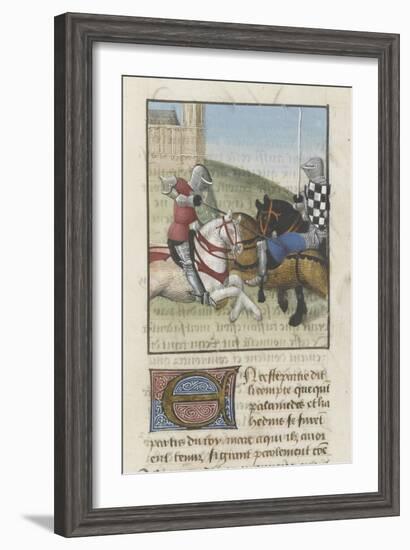 Roman de Tristan par Gilles Gracien-Everard de Espinques-Framed Giclee Print