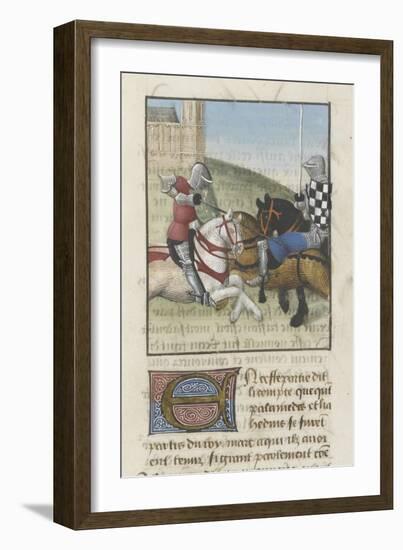 Roman de Tristan par Gilles Gracien-Everard de Espinques-Framed Giclee Print