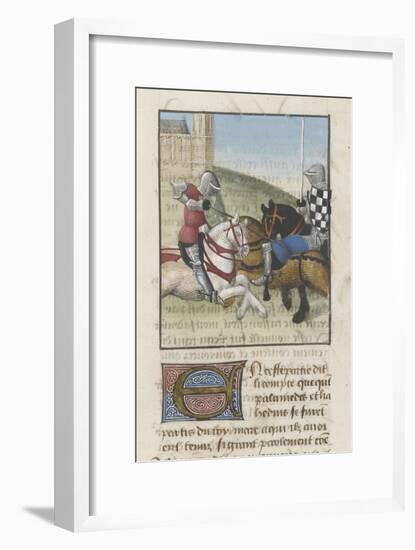 Roman de Tristan par Gilles Gracien-Everard de Espinques-Framed Giclee Print