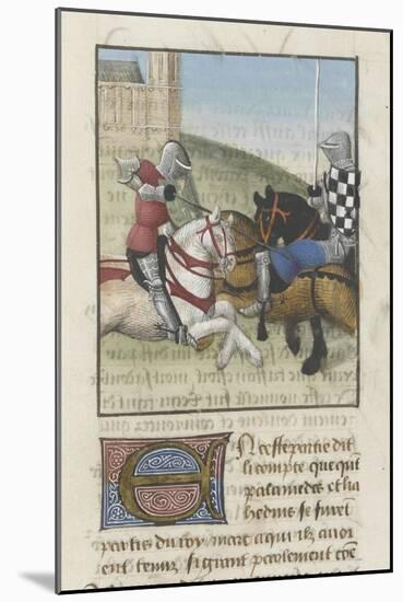 Roman de Tristan par Gilles Gracien-Everard de Espinques-Mounted Giclee Print
