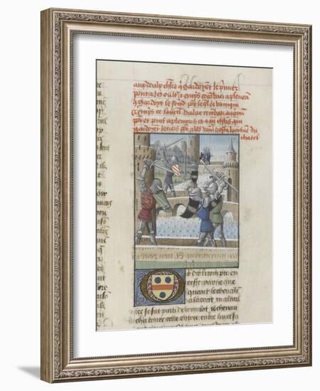 Roman de Tristan par Gilles Gracien-Everard de Espinques-Framed Giclee Print