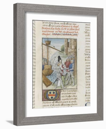 Roman de Tristan par Gilles Gracien-Everard de Espinques-Framed Giclee Print