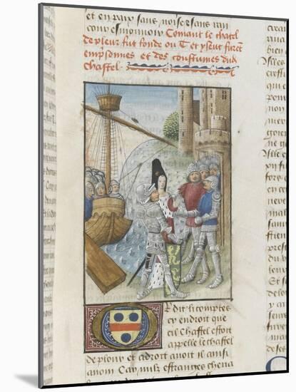 Roman de Tristan par Gilles Gracien-Everard de Espinques-Mounted Giclee Print