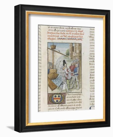 Roman de Tristan par Gilles Gracien-Everard de Espinques-Framed Giclee Print