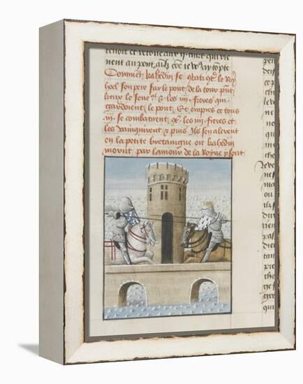 Roman de Tristan par Gilles Gracien-Everard de Espinques-Framed Premier Image Canvas