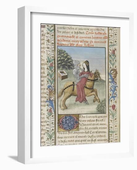 Roman de Tristan par Gilles Gracien-Everard de Espinques-Framed Giclee Print