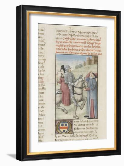 Roman de Tristan par Gilles Gracien-Everard de Espinques-Framed Giclee Print