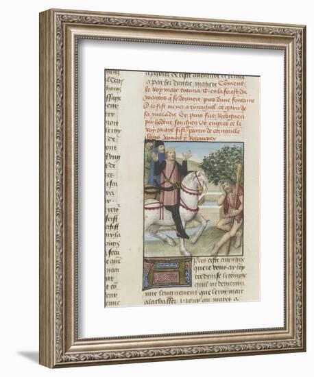 Roman de Tristan par Gilles Gracien-Everard de Espinques-Framed Giclee Print