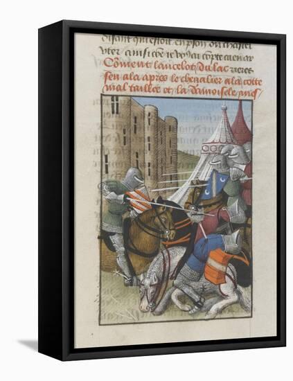 Roman de Tristan par Gilles Gracien-Everard de Espinques-Framed Premier Image Canvas