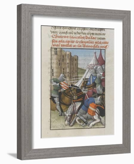 Roman de Tristan par Gilles Gracien-Everard de Espinques-Framed Giclee Print