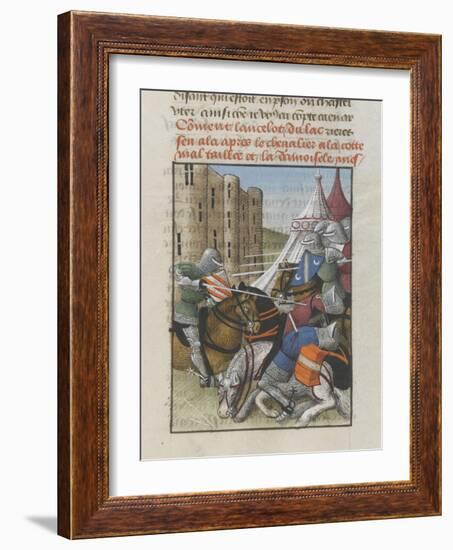 Roman de Tristan par Gilles Gracien-Everard de Espinques-Framed Giclee Print