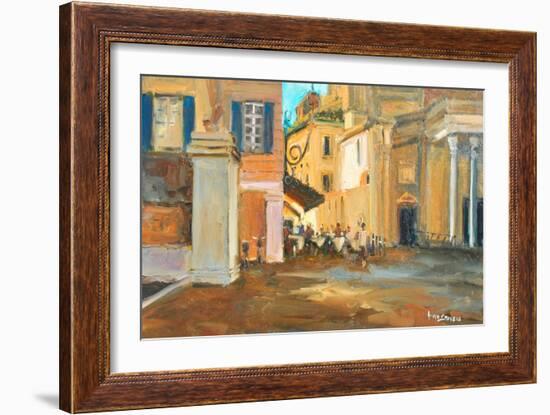 Roman Dining-Allayn Stevens-Framed Art Print